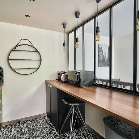 Bel appartement idéal pour 4 personnes, 2 chambres París Exterior foto